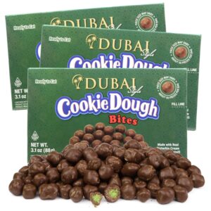Dubai Chocolate Cookie Dough Bites 2.1oz Theater Box 12ct